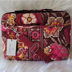New Vera Bradley Carnaby Floral Print Laptop Hard Case